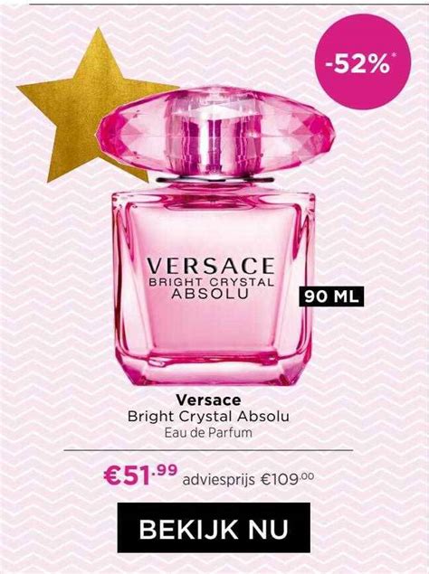 versace bright crystal aanbieding